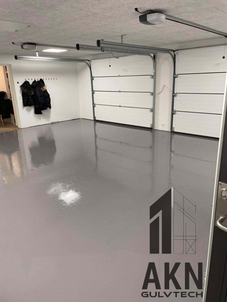 epoxy gulv i garage
